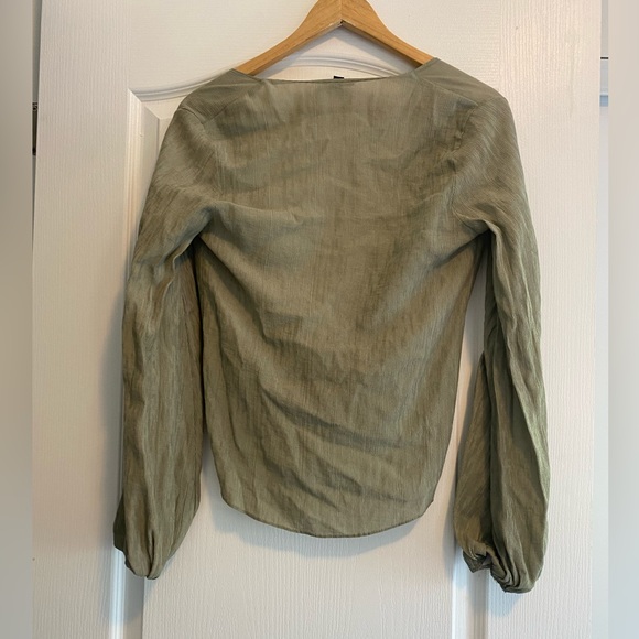TopShop Green Shirt - Picture 3 of 3